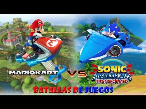mario vs sonic racing