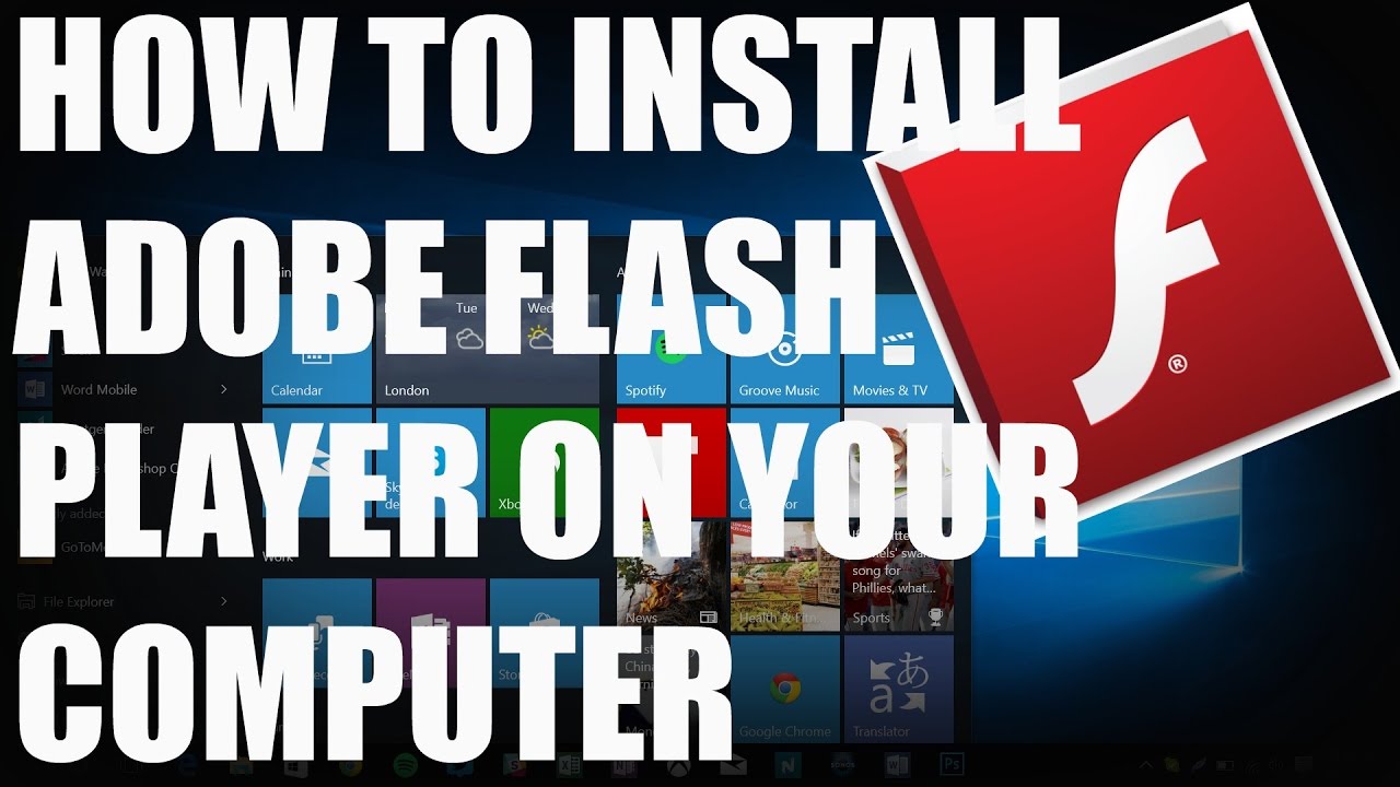 adobe flash player 10 windows 10